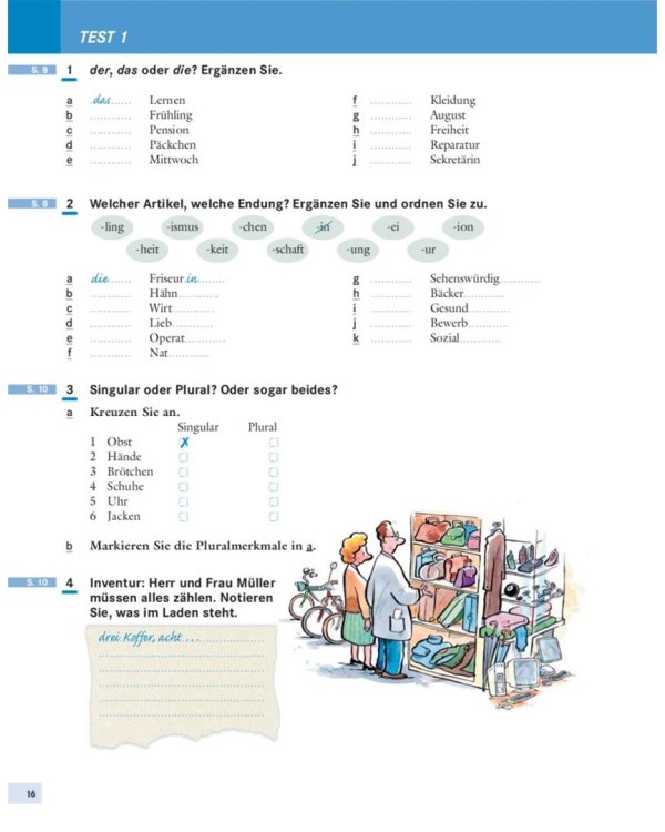 Grammatik – ganz klar! Übungsgrammatik A1-B1 mit Audios online. Deutsch als Fremdsprache