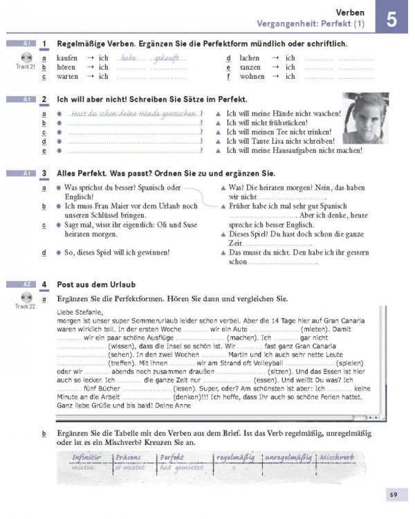 Grammatik – ganz klar! Übungsgrammatik A1-B1 mit Audios online. Deutsch als Fremdsprache