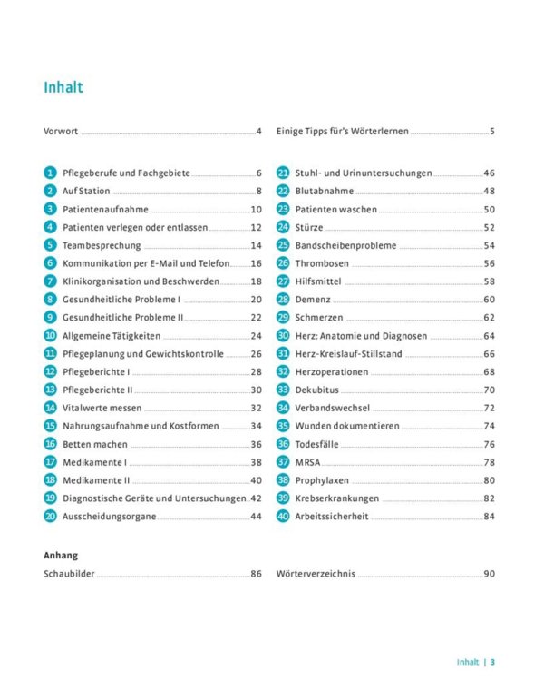 Im Beruf Neu. Fachwortschatztrainer Pflege. Deutsch als Fremd- und Zweitsprache