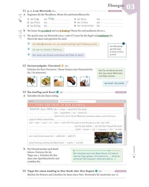 Momente A2.1. Arbeitsbuch plus interaktive Version. Deutsch als Fremdsprache