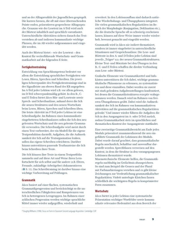 Ideen 3. Lehrerhandbuch. Deutsch als Fremdsprache