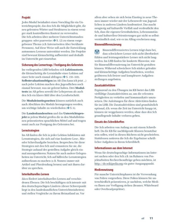 Ideen 3. Lehrerhandbuch. Deutsch als Fremdsprache