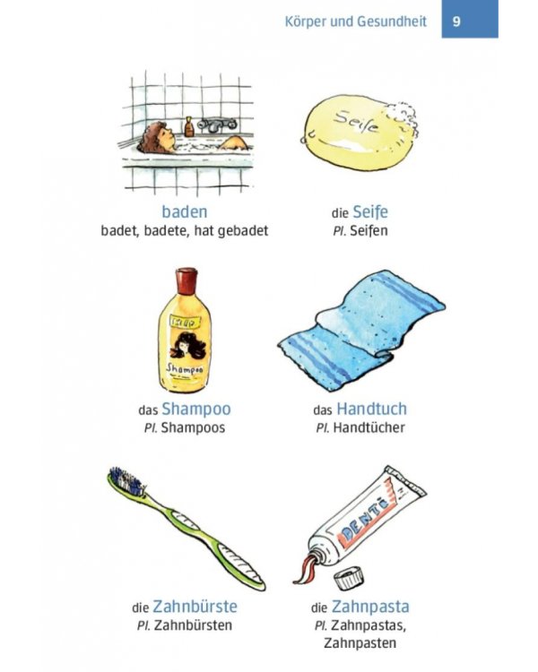 Erste Hilfe Deutsch – Bildwörterbuch. Buch mit MP3-Download. Die wichtigsten Wörter