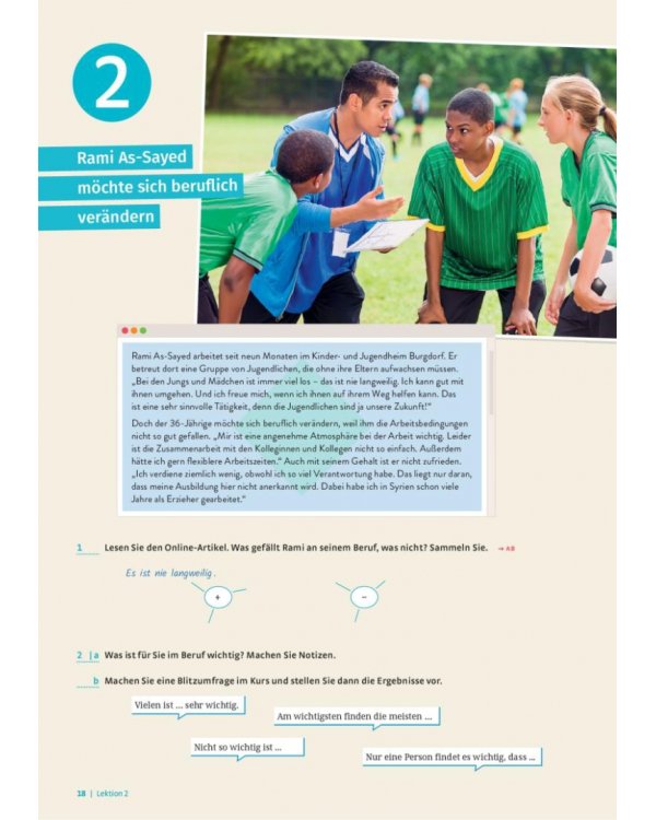 Im Berufssprachkurs B1. Kurs- und Arbeitsbuch plus interaktive Version. Deutsch als Zweitsprache