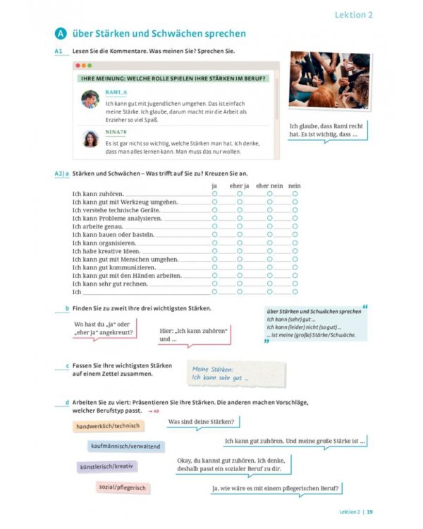 Im Berufssprachkurs B1. Kurs- und Arbeitsbuch plus interaktive Version. Deutsch als Zweitsprache