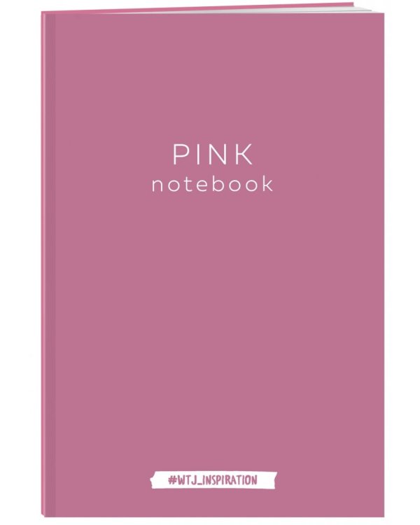 Тетрадь для записей Pink notebook, 40 листов, А4, клетка