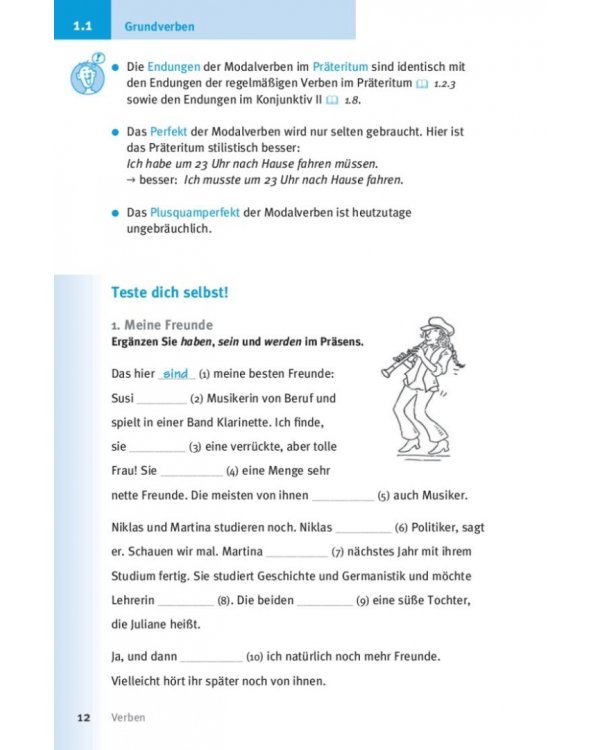 Kurzgrammatik Deutsch. Zum Nachschlagen und Üben