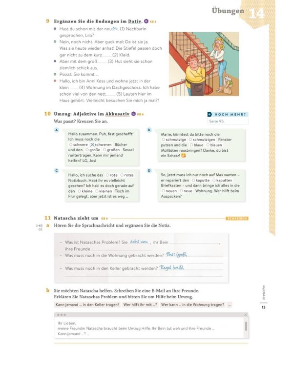 Momente A2.2. Arbeitsbuch plus interaktive Version. Deutsch als Fremdsprache