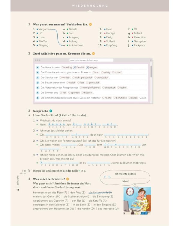 Momente A2.2. Arbeitsbuch plus interaktive Version. Deutsch als Fremdsprache