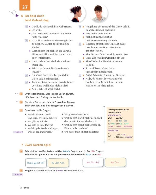 Planet Plus A2.2. Kursbuch. Deutsch für Jugendliche. Deutsch als Fremdsprache