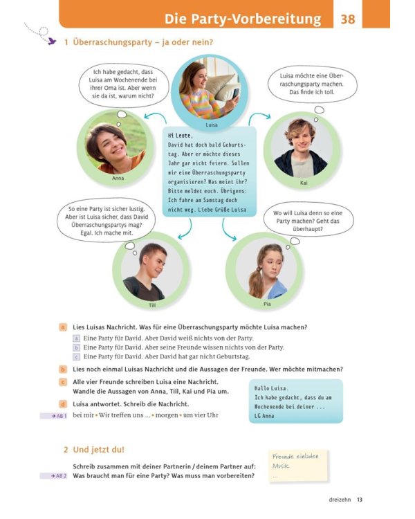 Planet Plus A2.2. Kursbuch. Deutsch für Jugendliche. Deutsch als Fremdsprache