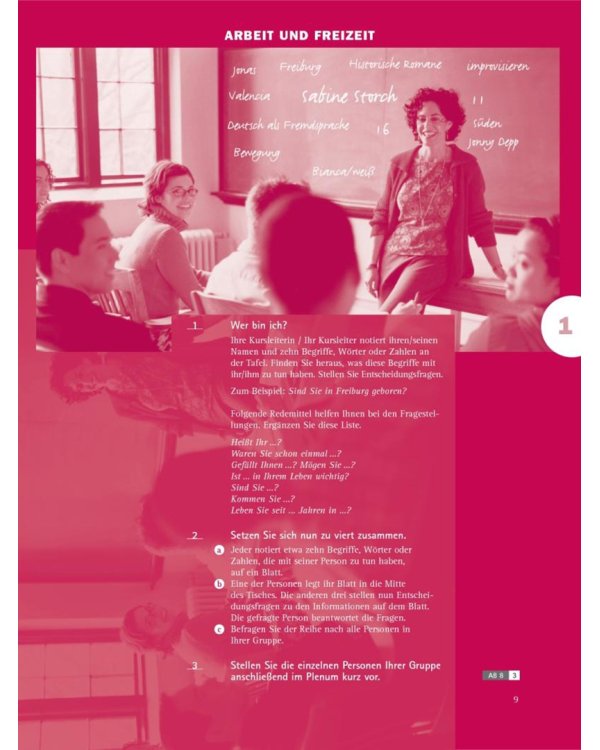 em neu 2008 Brückenkurs. Kursbuch + Arbeitsbuch, Lektion 1–5 mit Arbeitsbuch-Audio-CD