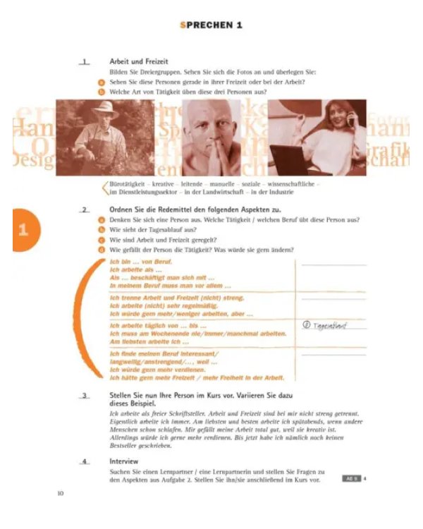 em neu 2008 Brückenkurs. Kursbuch + Arbeitsbuch, Lektion 1–5 mit Arbeitsbuch-Audio-CD