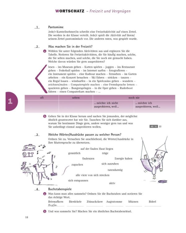 em neu 2008 Brückenkurs. Kursbuch + Arbeitsbuch, Lektion 1–5 mit Arbeitsbuch-Audio-CD