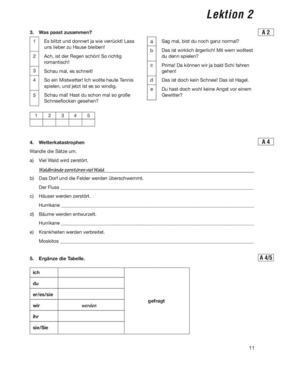 Pingpong Neu 3. Arbeitsbuch. Deutsch als Fremdsprache