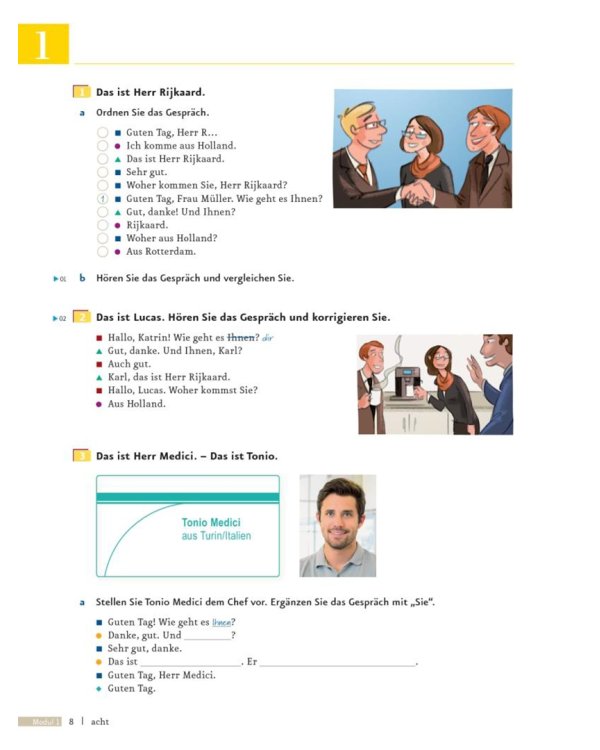 Menschen A1. Berufstrainer mit Audio-CD. Deutsch als Fremdsprache