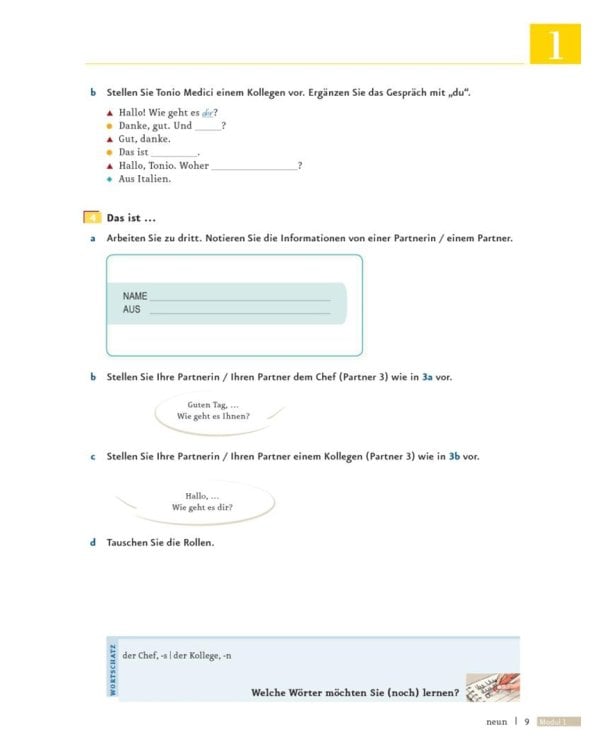 Menschen A1. Berufstrainer mit Audio-CD. Deutsch als Fremdsprache
