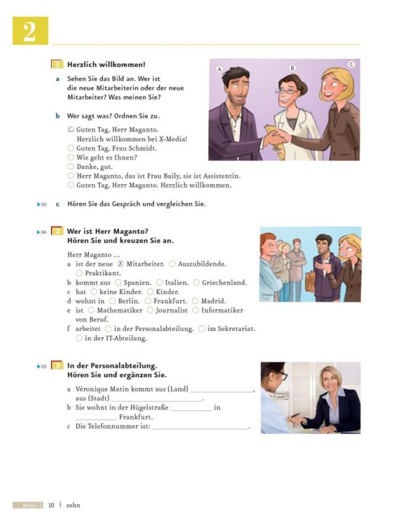 Menschen A1. Berufstrainer mit Audio-CD. Deutsch als Fremdsprache