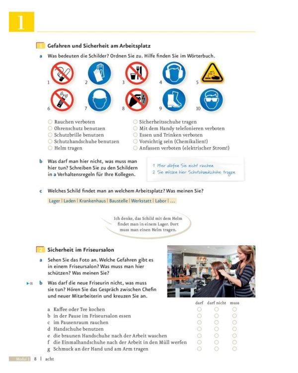 Menschen A2. Berufstrainer mit Audio-CD. Deutsch als Fremdsprache