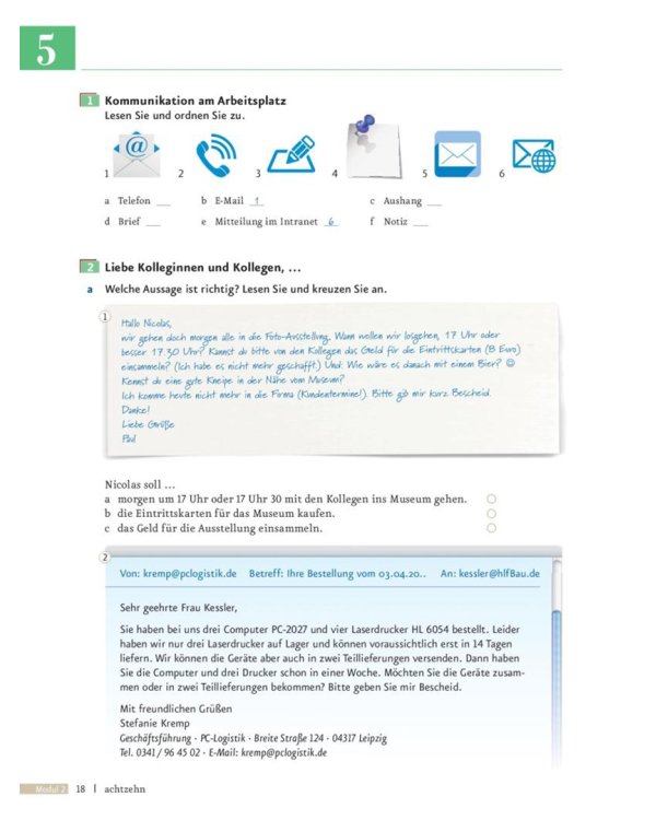 Menschen A2. Berufstrainer mit Audio-CD. Deutsch als Fremdsprache