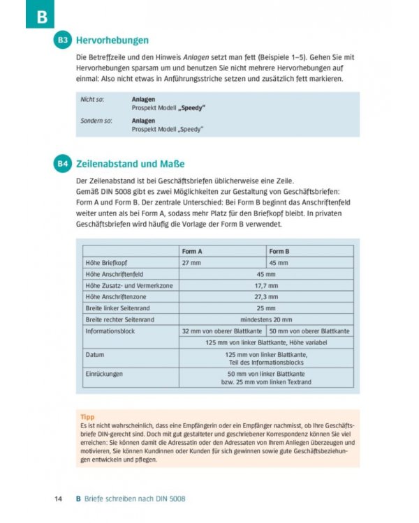 Deutsch üben. E-Mails, Briefe &amp; Co. B1-C1. Praktische Beispiele und Übungen