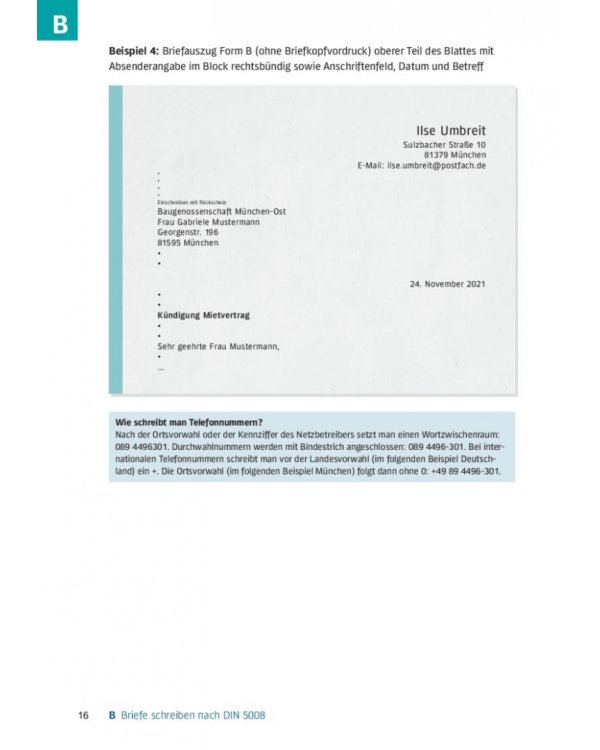 Deutsch üben. E-Mails, Briefe &amp; Co. B1-C1. Praktische Beispiele und Übungen