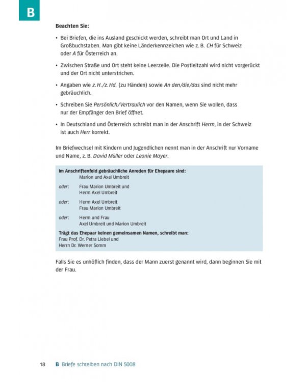 Deutsch üben. E-Mails, Briefe &amp; Co. B1-C1. Praktische Beispiele und Übungen