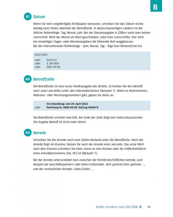 Deutsch üben. E-Mails, Briefe &amp; Co. B1-C1. Praktische Beispiele und Übungen