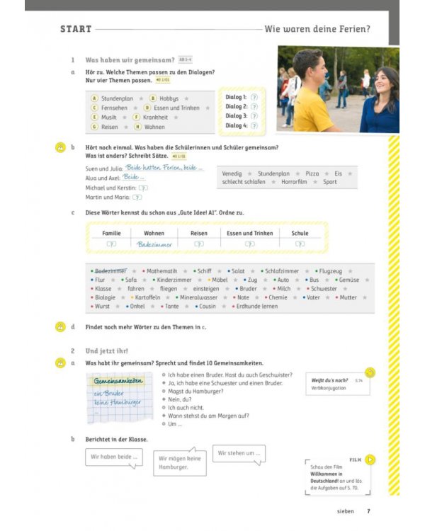 Gute Idee! A2.1. Kursbuch plus interaktive Version. Deutsch für Jugendliche