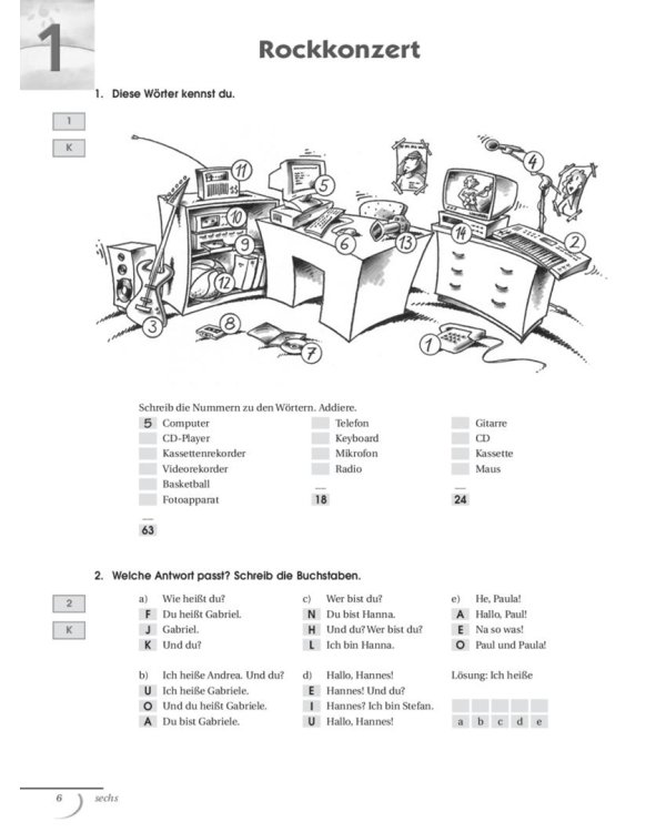 Planet 1. Arbeitsbuch. Deutsch für Jugendliche. Deutsch als Fremdsprache
