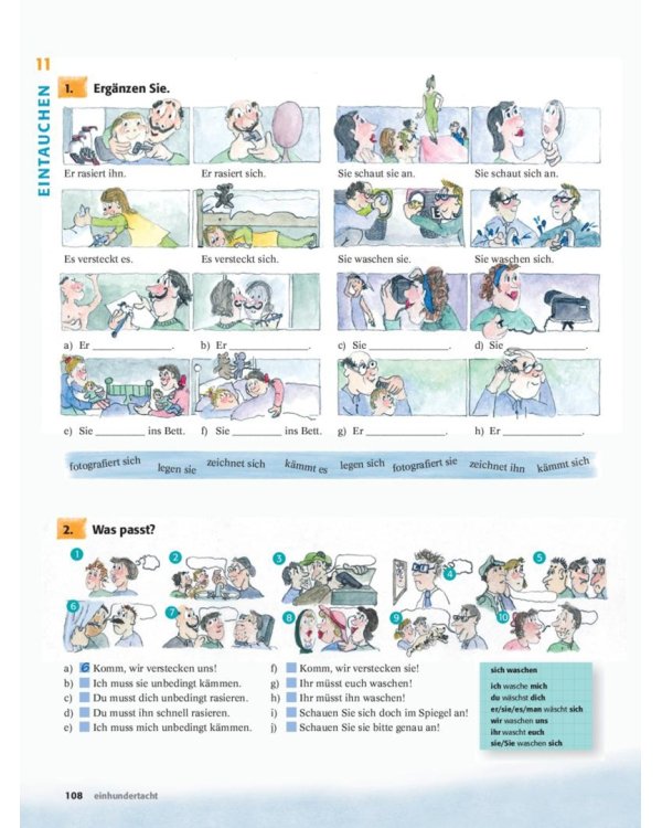 Delfin. Lehrbuch Teil 2 mit integrierter Audio-CD – Lektionen 11–20. Lehrwerk für Deutsch