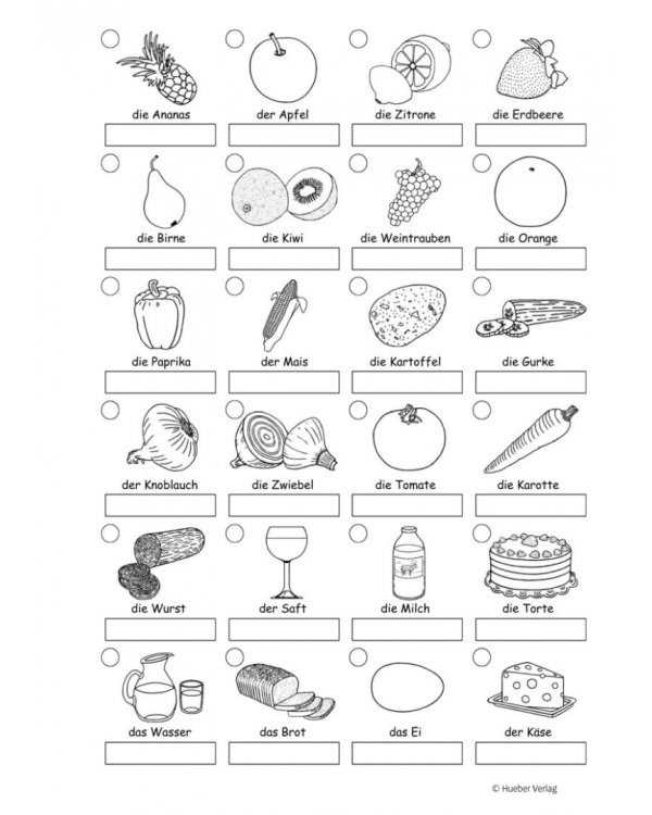 Kikus Deutsch. Arbeitsblätter Bildkärtchen zur Bearbeitung und Wiederholung des Wortschatzes
