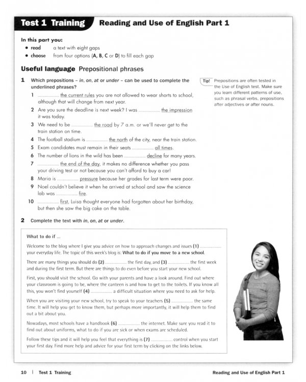 First for Schools Trainer 2. Six Practice Tests with Answers + Teacher's Notes with Resources Downl.