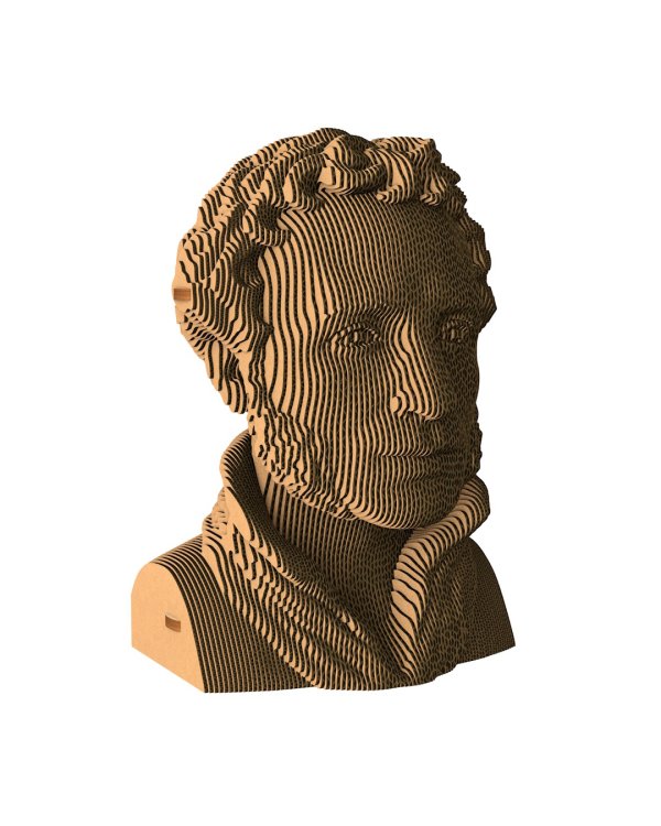 3D конструктор. Сборный бюст. Пушкин