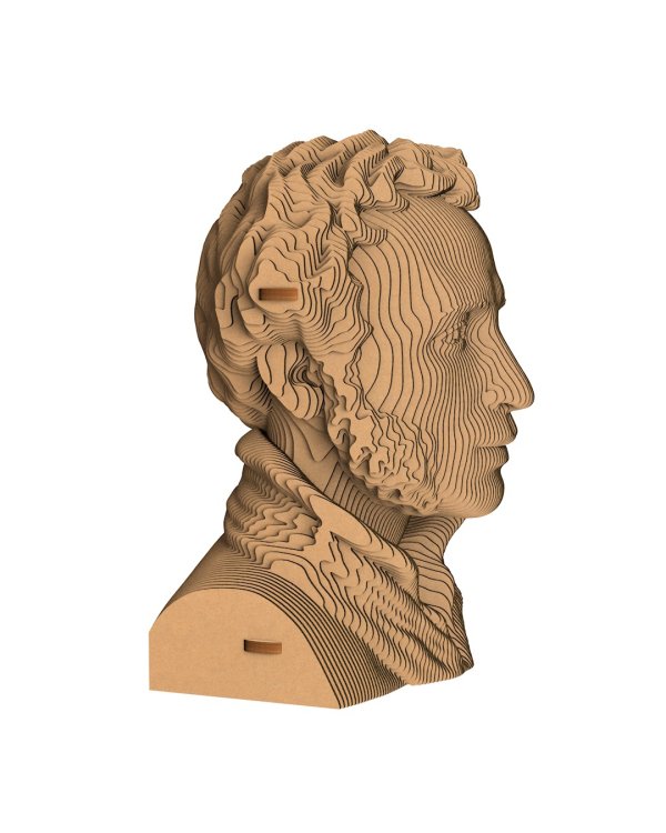 3D конструктор. Сборный бюст. Пушкин