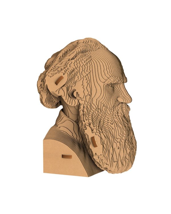 3D конструктор. Сборный бюст. Толстой