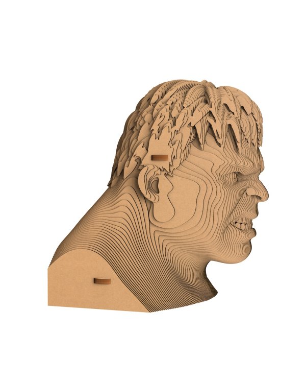 3D конструктор. Сборный бюст. Халк