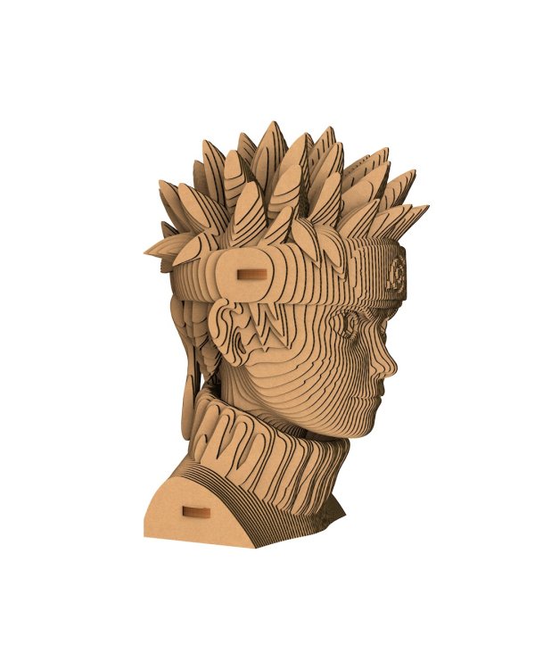 3D конструктор. Сборный бюст. Наруто