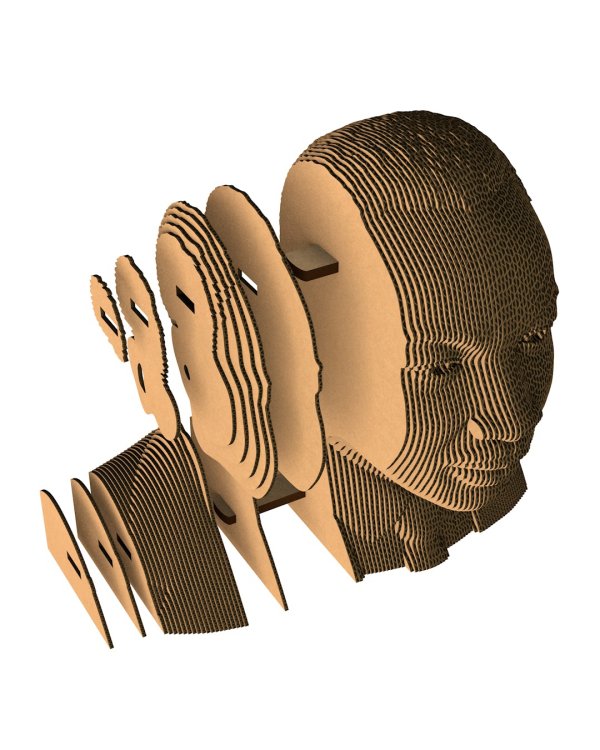 3D конструктор. Сборный бюст. Мартин Лютер Кинг