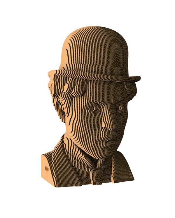 3D конструктор. Сборный бюст. Чарли Чаплин