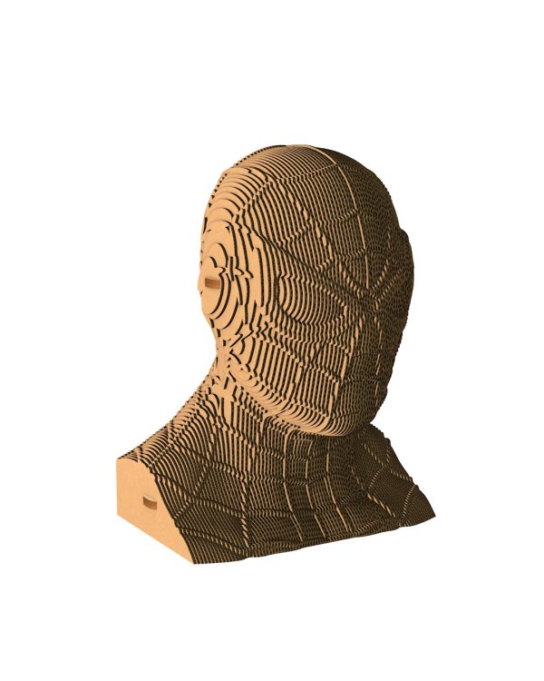 3D конструктор. Сборный бюст. Человек-Паук