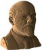 3D конструктор. Сборный бюст. Ленин