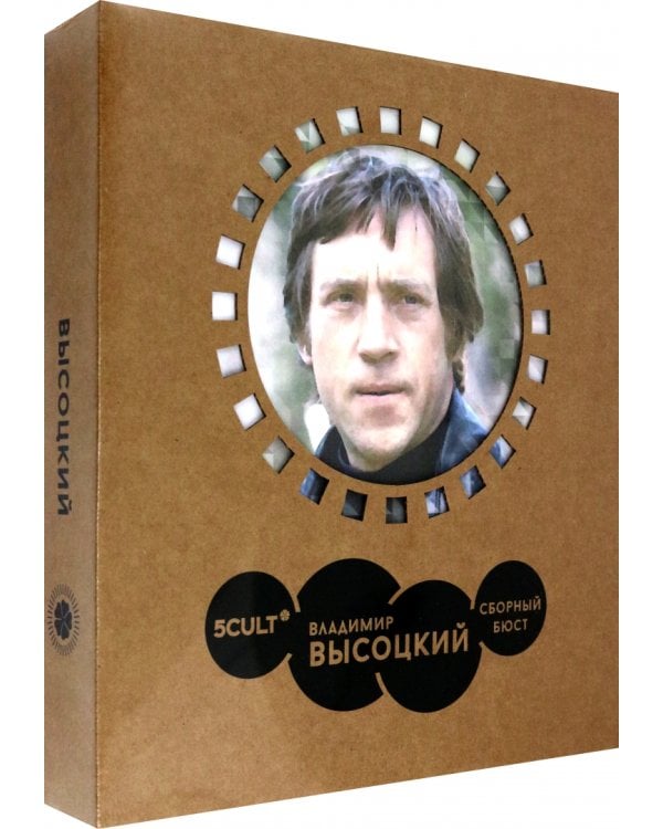 3D конструктор. Сборный бюст. Высоцкий
