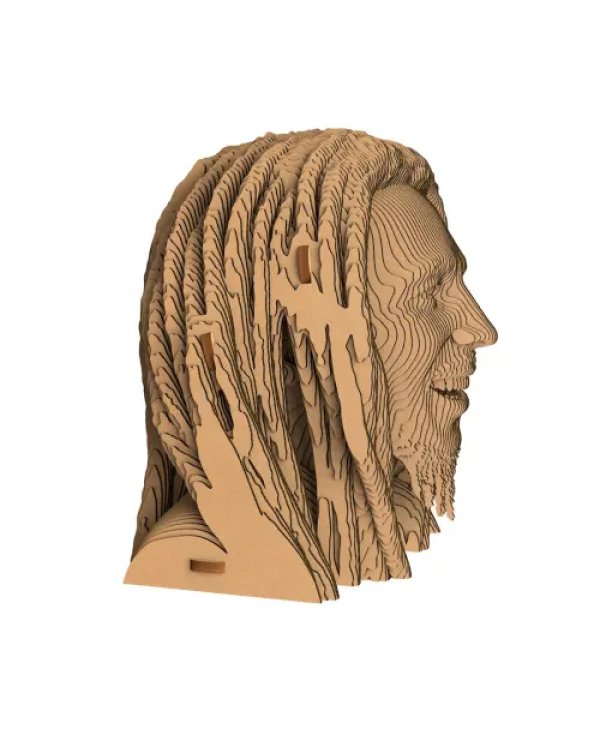 3D конструктор. Сборный бюст. Боб Марли