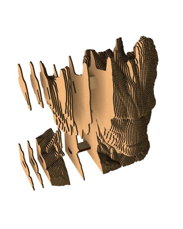 3D конструктор. Сборный бюст. Грут