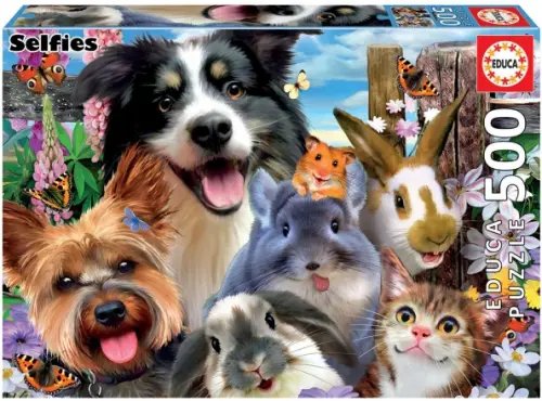 Пазл-500 Забавное Селфи