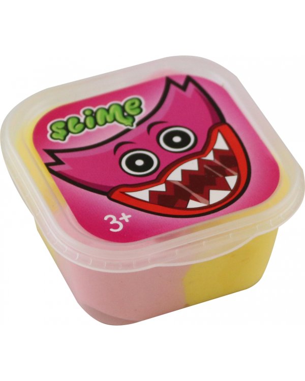 Slime, розовый/желтый