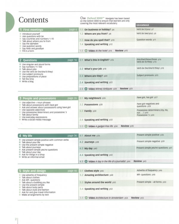 Navigate. A1 Beginner. Coursebook with DVD and Oxford Online Skills Program