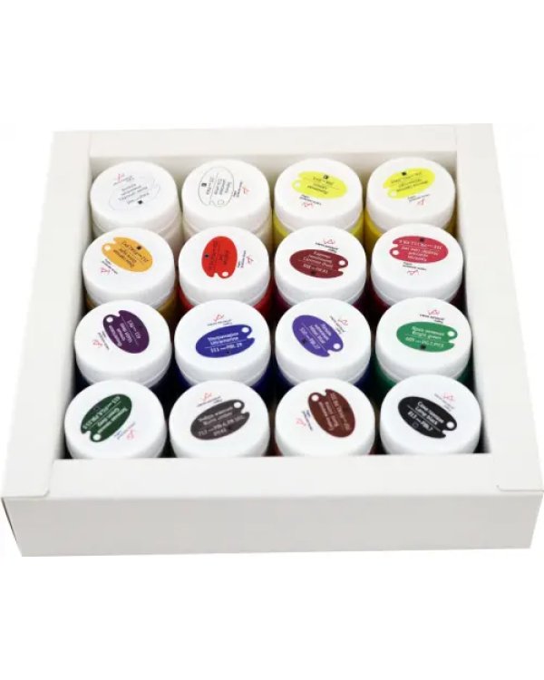 Гуашь Gallery, 16 цветов