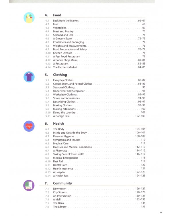Oxford Picture Dictionary Monolingual American English Dictionary. Third Edition